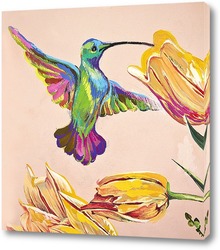   Картина Райская пташка. Колибри