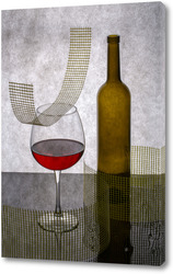    Натюрморт с красным вином