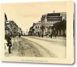  Вид Большой Алексеевской улицы, 1888
