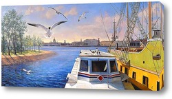   Картина Город-порт Санкт-Петербург