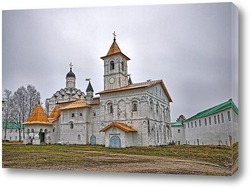   Постер Александро-Свирский мужской монастырь.Храм во дворе.