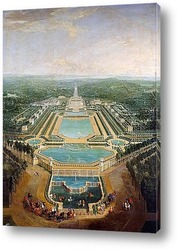   Картина Вид на дворец и сады в Марли