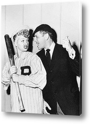   Постер Lucille Ball and Desi Arnaz