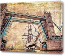   Постер Мост и корабль
