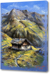    Хижина в горах