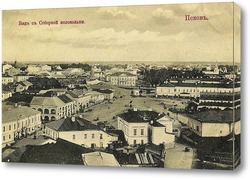    Вид с соборной колокольни 1897  –  1900 ,  Россия,  Псковская область,  Псков