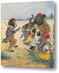  День св. Валентина у индийских слонов