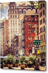   Постер New york broadway