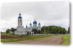  The temple of Nicholas the Wonderworker on the bank of the river.	