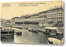  Николаевский мост. Общий вид города.