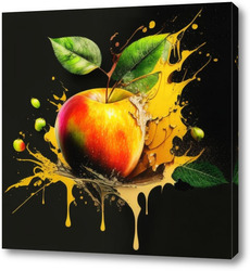   Постер яблоко 2