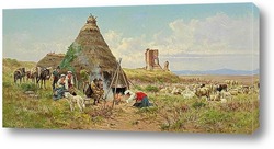   Отдых пастухов в Римской Кампанье