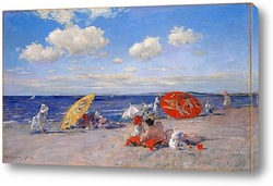   Постер На берегу моря, 1892