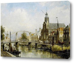   Постер Вид Амстердама
