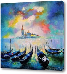   Картина Венеция перед дождем