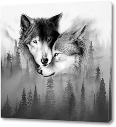   Постер Любовь и волки