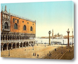   Дворец дожей и площадь Пьяцетта, Венеция, Италия