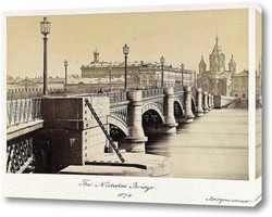  Конка на Дворцовом мосту,между 1905 и 1906