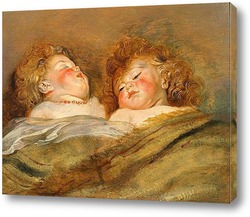   Картина Два спящих младенца