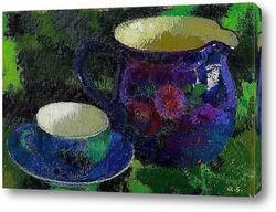   Картина Горшок и чашка