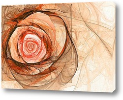  Абстрактная картина "Розы" на стену
