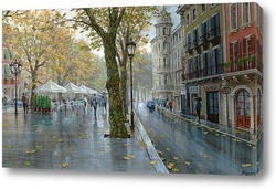   Картина Парижские улочки 3