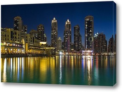    Вечерний Дубай.