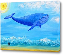   Постер Синий кит мечты
