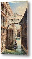   Картина Мост Вздохов, Венеция