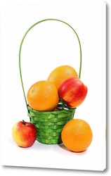  Натюрморт с виноградом и оранжевыми шариками