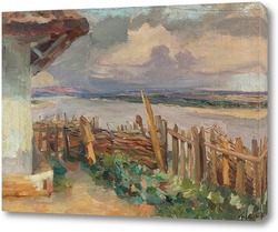   Картина Вид на реку