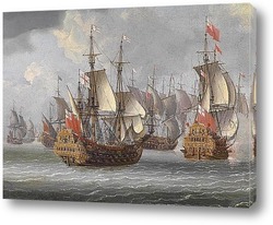   Постер Британские военные корабли