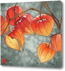  Акварель "Корея"