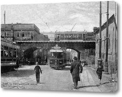    Польский спуск и Строгановский мост 1913  –  1915 ,  Украина,  Одесская область,  Одесса