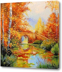    Осенний пруд