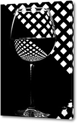   Постер Чёрно-белый этюд со стеклом