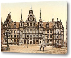  Общий вид, Альбек, Померания, Германия.1890-1900 гг