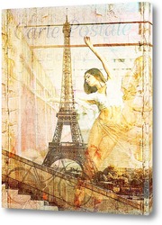   Постер Балерина в Париже