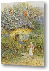  Женщина с корзиной, 1887