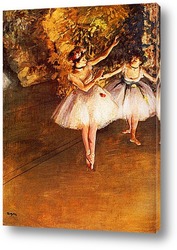   Постер Две танцовщицы на сцене
