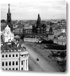  Постер "Святая Москва" от башни Ивана Великого.