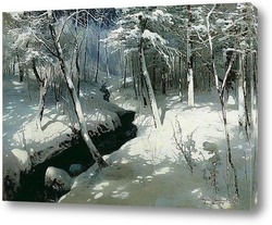    Ручей в лесу. 1906