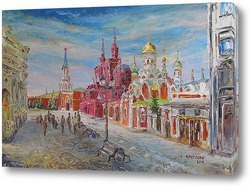    Казанский собор и Никольская башня