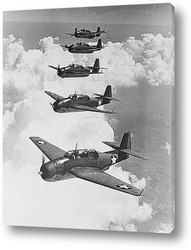  Испытательные полеты F1U-4 -<Корсар>,1940г.