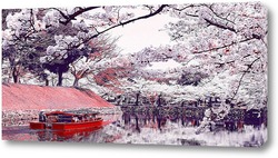   Постер Весна в Японии