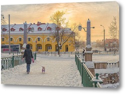  Выборг. Осеннее утро в старом городе.