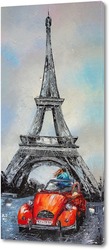   Картина Свидание в Париже