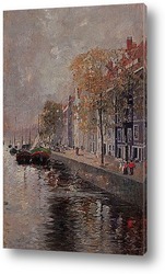   Картина Амстердам , 1891