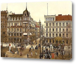  Шиллерплац в Берлине,1890г.