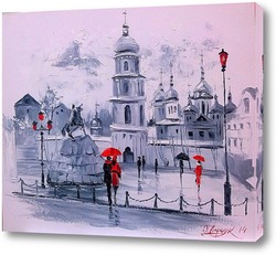   Картина Софиевская площадь в Киеве